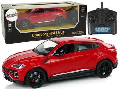 Lean Toys, Lamborghini Urus, pojazd zdalnie starowany, 1:24, czerwony