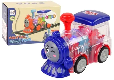 Lean Toys, lokomotywa z napędem, LED
