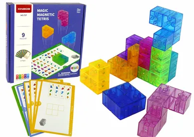 Lean Toys, magiczna kostka magnetyczna, 9 elementów