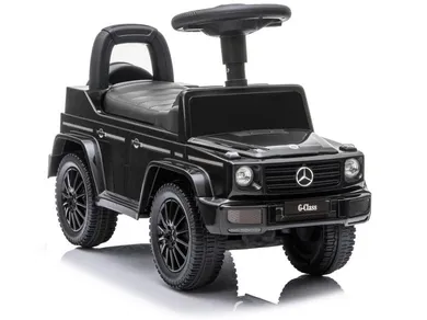 Lean Toys, Mercedes G-class 652, jeździk, czarny