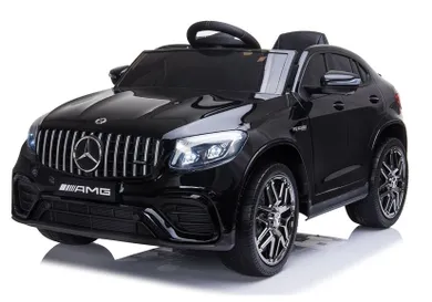 Lean Toys, Mercedes GLC 63S QLS-5688, pojazd na akumulator, czarny