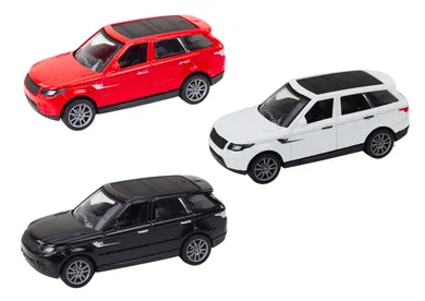 Lean Toys, metalowy samochód osobowy z napędem, 1:36, 1 szt.