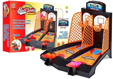Lean Toys, mini koszykówka, gra zręcznościowa