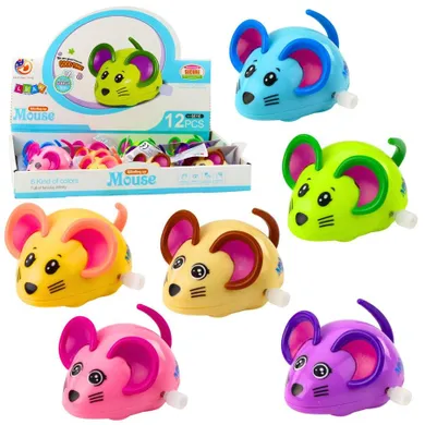 Lean Toys, myszka nakręcana, 1 szt.