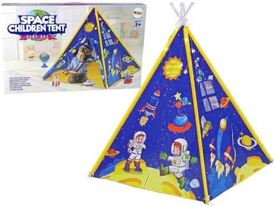 Lean Toys, namiot dla dzieci + efekty świetlne, kosmos
