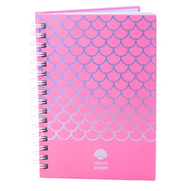 Lean Toys, notatnik A6, 80 kartek, linia, Łuski, 1 szt.