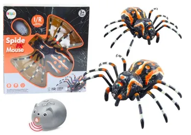 Lean Toys, pająk, figrka zdalnie sterowana z funkcją pary wodnej