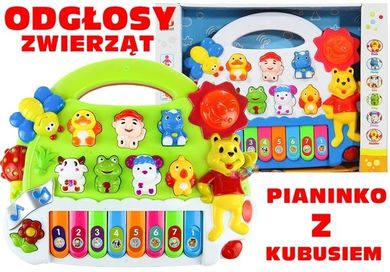 Lean Toys, Pianinko dla maluszka, odgłosy zwierząt