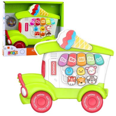 Lean Toys, pianinko edukacyjne, lodziarnia, zielone