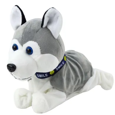 Lean Toys, pies Husky, maskotka interaktywna