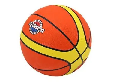 Lean Toys, piłka do koszykówki, pomarańczowo-żółta, rozmiar 7