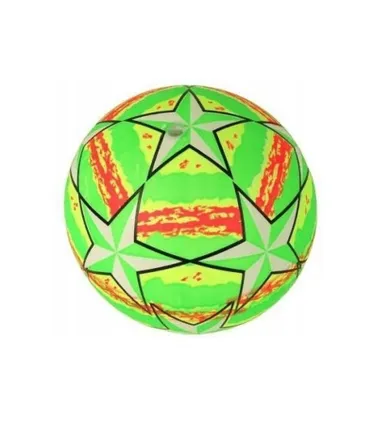 Lean Toys, piłka gumowa, zielona, 22 cm