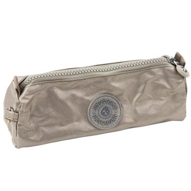 Lean Toys, piórnik saszetka, srebrny, 21,5 cm