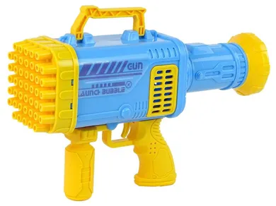 Lean Toys, pistolet do baniek mydlanych maszynka bazooka, 45 otworów