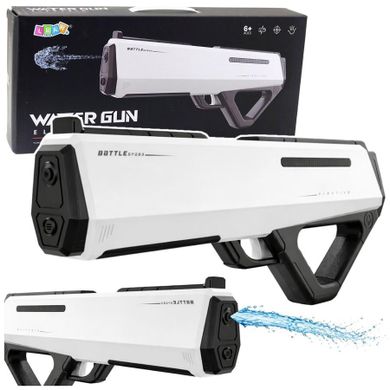 Lean Toys, pistolet na wodę, elektryczny, biały