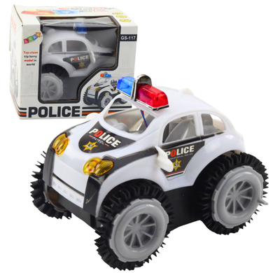Lean Toys, Policja, przewrotek, pojazd interaktywny