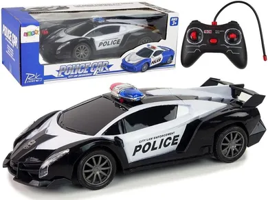 Lean Toys, Policja wyścigowa, pojazd zdalnie sterowany, 1:16
