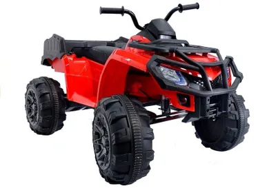 Lean Toys, Quad, pojazd na akumulator, czerwony