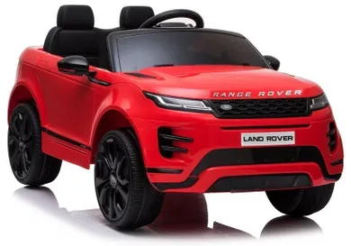 Lean Toys, Range Rover Evoque, pojazd na akumulator, czerwony