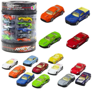 Lean Toys, resoraki w tubie, 1:64, 25 szt.