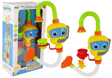 Lean Toys, robot nurek, zabawka do kąpieli