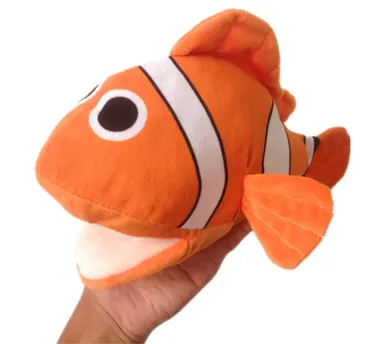 Lean Toys, ryba błazenek, maskotka pacynka, 25 cm