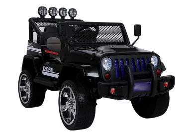 Lean Toys, S2388 Jeep, pojazd na akumulator, czarny