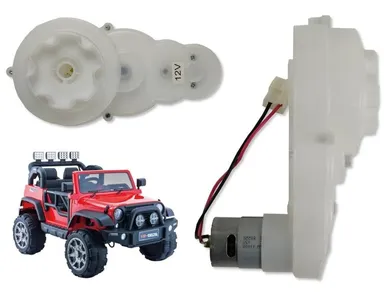 Lean Toys, silnik przekładnia do pojazdu na akumulator, HP012, 12V, 11000RPM