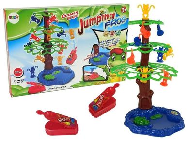 Lean Toys, skaczące żabki, gra zręcznościowa
