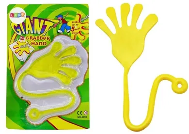 Lean Toys, slime, lepka rączka, żółta