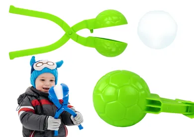 Lean Toys, śnieżkomat, maszynka do kulek, 20-5-5 cm, zielony