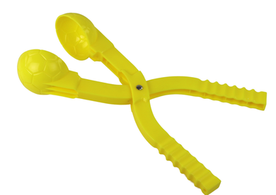 Lean Toys, śnieżkomat, maszynka do kulek, 35-7-7 cm, żółty
