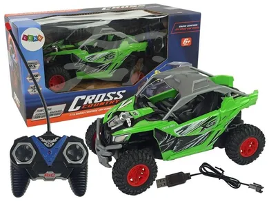 Lean Toys, terenowe auto Cross Country, pojazd zdalnie sterowany, 1:16