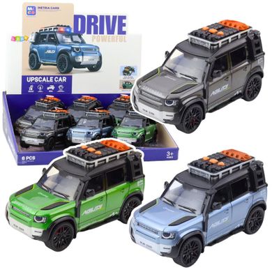 Lean Toys, terenówka rapid otwierane drzwi i światła mix