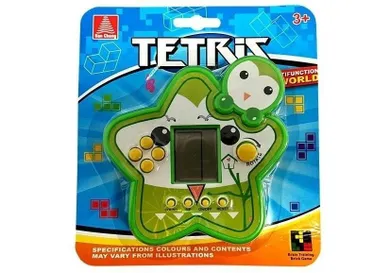 Lean Toys, Tetris, gwiazdka, zielona, gra elektroniczna
