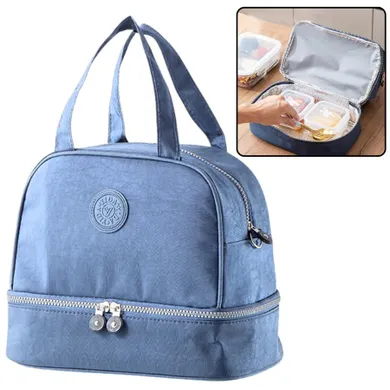 Lean Toys, torba termiczna, izolacyjna, niebieska, 27 cm