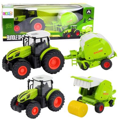 Lean Toys, traktor rolniczy, pojazd zdalnie sterowny, 1:24