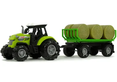 Lean Toys, traktor z przyczepą