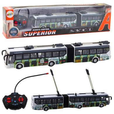 Lean Toys, trolejbus miejski, pojazd zdalnie sterowany, interaktywny