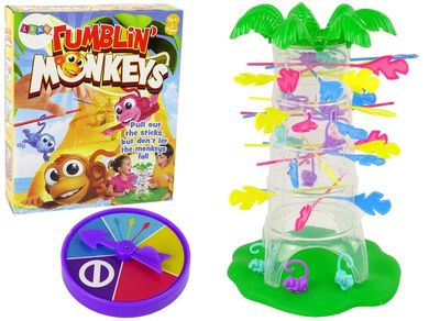 Lean Toys, Tumblin' Monkeys, Spadające małpki, gra zręcznościowa