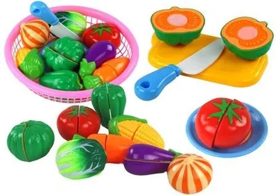Lean Toys, warzywa do krojenia w koszyczku, na rzepy