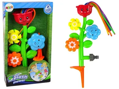 Lean Toys, wirujący kwiatek, zraszacz ogrodowy