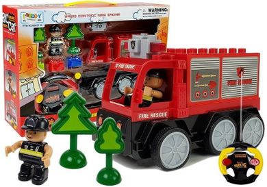 Lean Toys, wóz strażacki, pojazd zdalnie sterowany