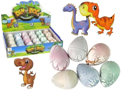 Lean Toys, wykluwające się jajko dinozaura, 6 cm, 1 szt.