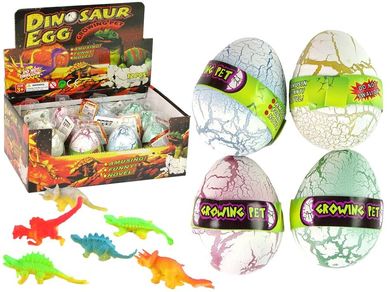 Lean Toys, wykluwające się magiczne jajko dinozaura, 6 cm