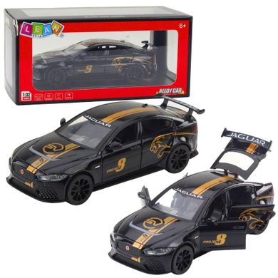 Lean Toys, Wyścigówka, pojazd metalowy z napędem pull-back, 1:32