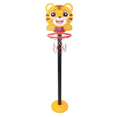 Lean Toys, zestaw do koszykówki, tygrys, 110 cm