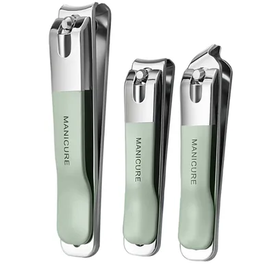 Lean Toys, zestaw do manicure, narzędzia do pielęgnacji w etui