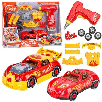 Lean Toys, zestaw do tunningu auta z wkrętarką