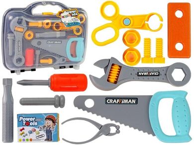 Lean Toys, zestaw majsterkowicza w walizce